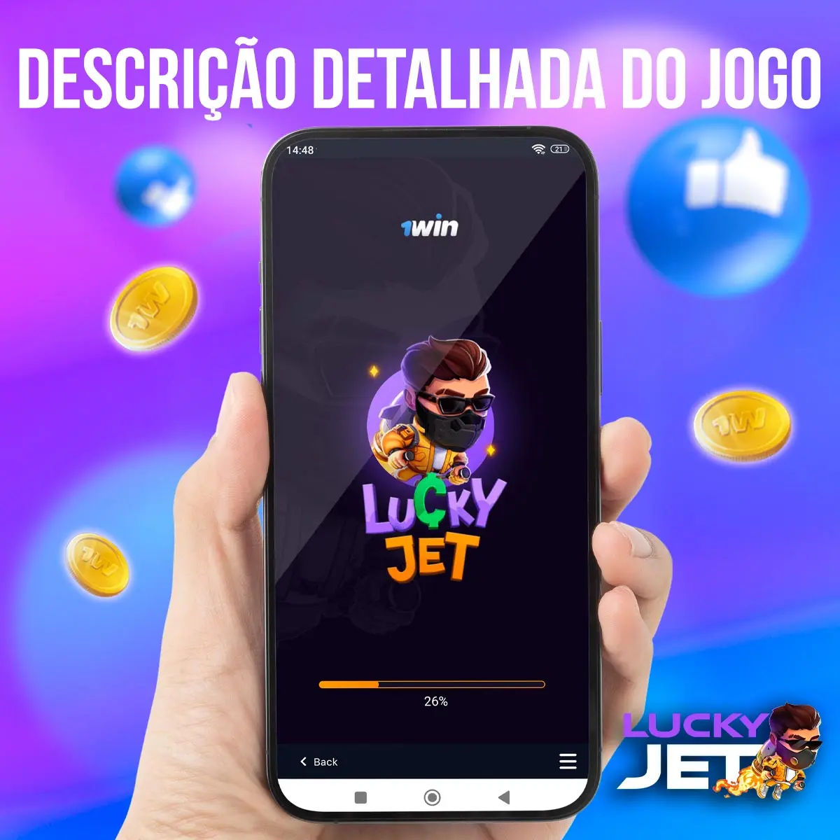 Descrição do popular jogo 1win Lucky Jet