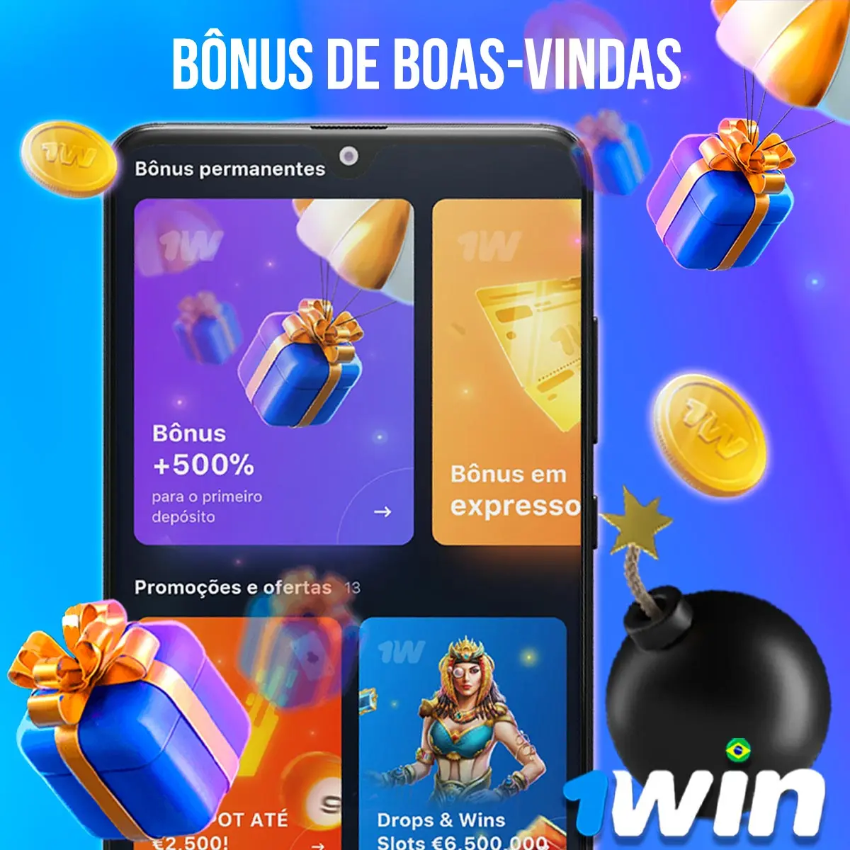 Bônus inicial generoso para o jogo Mines